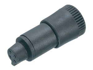 Conector Plástico Binder 4 pin Hembra