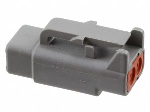 Conector Deutsch DTM 2 pines Hembra (DTM06-2S)