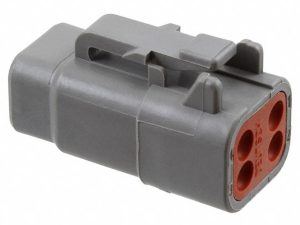 Conector Deutsch DTM 4 pines Hembra (DTM06-4S)