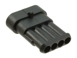 Conector AMP Superseal 1.5 4 pin Macho