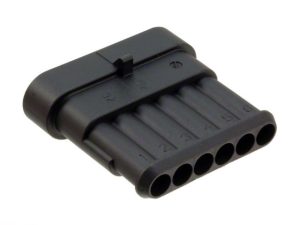 Conector AMP Superseal 1.5 6 pin Macho