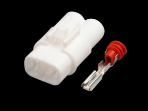 Conector Sumitomo MT090 2 pines Hembra (Blanco)