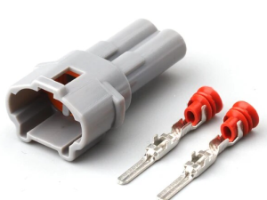 Conector Sumitomo MT090 2 pines Macho (Gris)