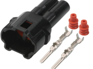 Conector Sumitomo MT090 2 pines Macho (Negro)