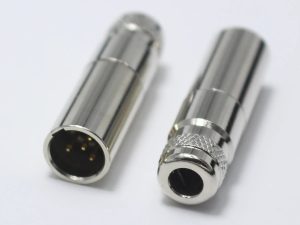 Conector Mini XLR 5 pines Macho (Interface Speedcom)